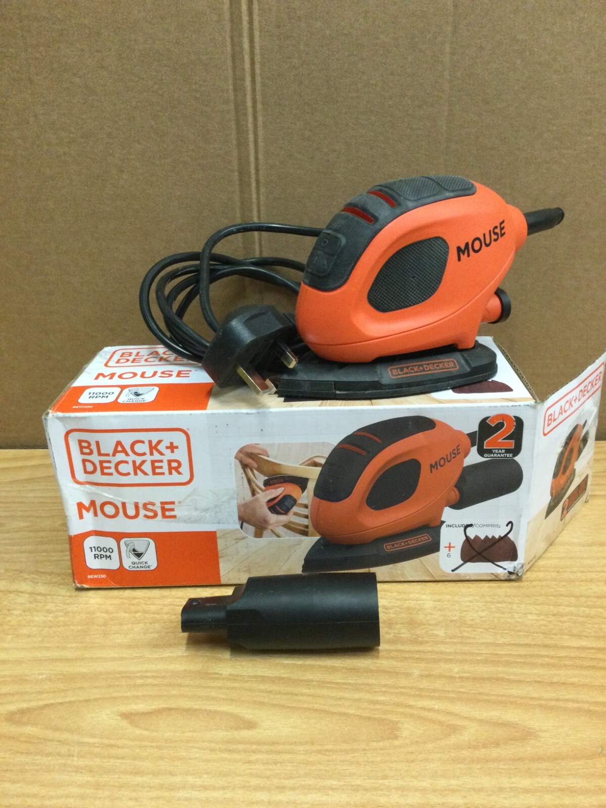 BLACK+DECKER 55 W Detail Mouse Electric Sander. eBay