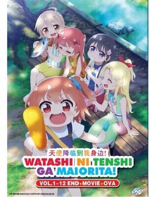 DVD~ANIME WATASHI NI TENSHI GA MAIORITA! VOL.1-12 END + MOVIE + OVA + FREE  SHIP