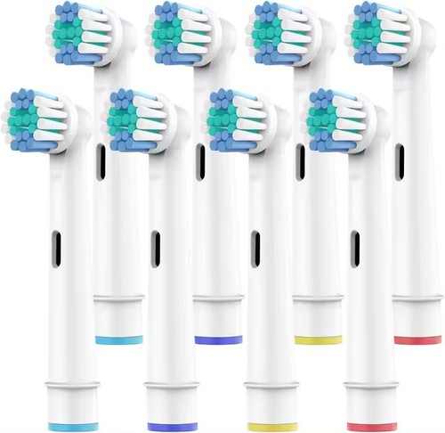 4-20 TESTINE RICAMBIO COMPATIBILI CON SPAZZOLINO ELETTRICO ORAL B BRAUN CROSS - Foto 13 di 16