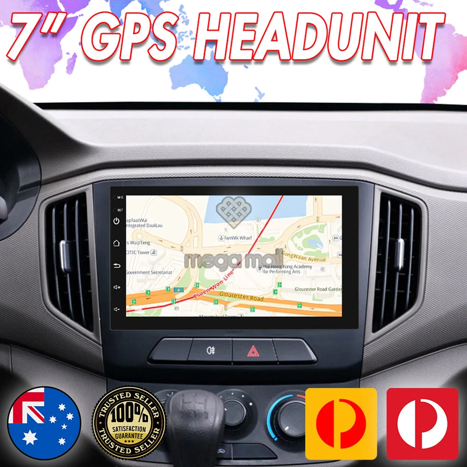 Head Unit 7 Inch 2 Din Car Stereo, Newest Android 9.1 GPS Head Unit - Image 4 of 4