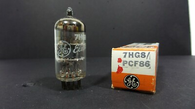 Vintage GE 7HG8 / PCF86 Vacuum Electron Tube NOS Untested  FREE SHIPPING