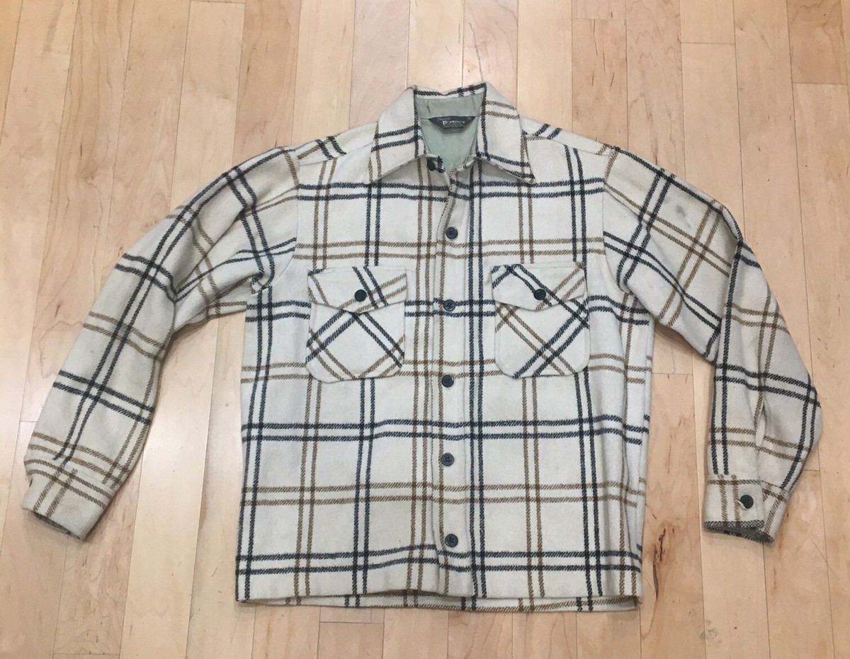 Vintage Sears Roebuck & Co. Shirt Work 50's 60's Plaid USA Vintage Sears Roebuck & Co. Shirt Work 50's 60's Plaid USA
