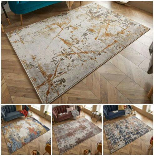 Vintage 70s 60s retro Abstract rug rya Scandinavian Midcentury Mid