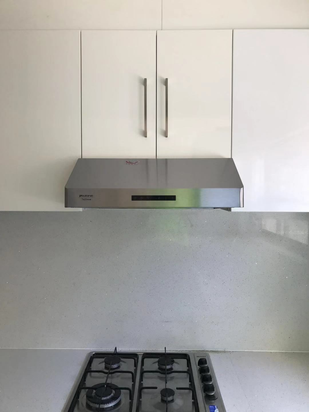 Pacific Range Hood Dual Motor Self Steam Clean Filterless SC8600AS 60cm