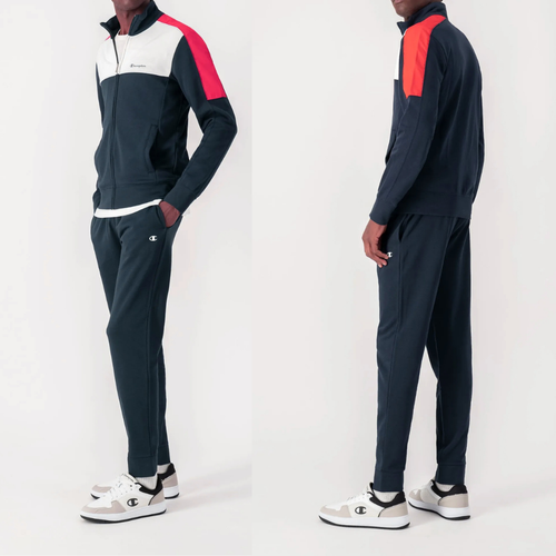Tuta Uomo Cotone Leggero CHAMPION Regular Fit Pantalone Polsino Primavera  33589 | eBay