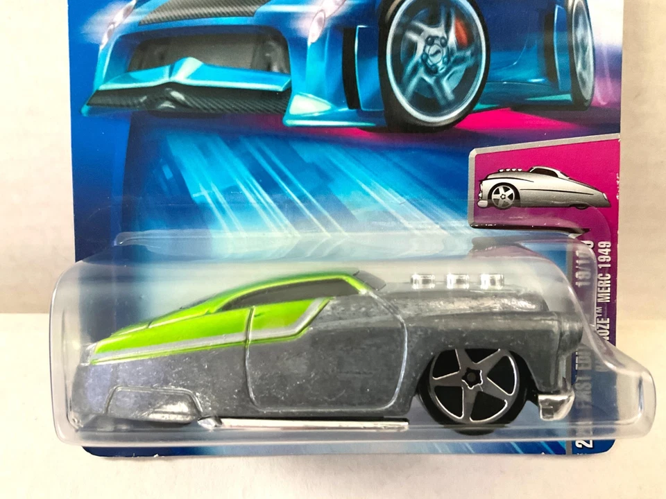 Hot Wheels ZAMAC - 2004 primeras ediciones Hardnoze 1949 Mercury #019 Foto 2 de 3