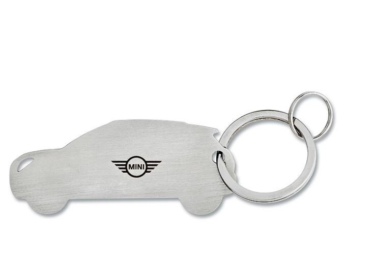 Genuine MINI Merchandise MINI Aceman Stainless Steel Keyring ...