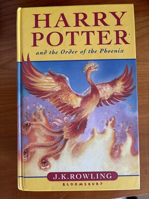 Harry Potter Order Of The Phoenix 1st Edition Print Error 766 Pages No Jacket