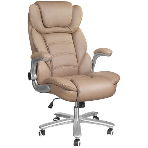 Executive Office Chair Big Tall Computer Chair High Back Leather Home