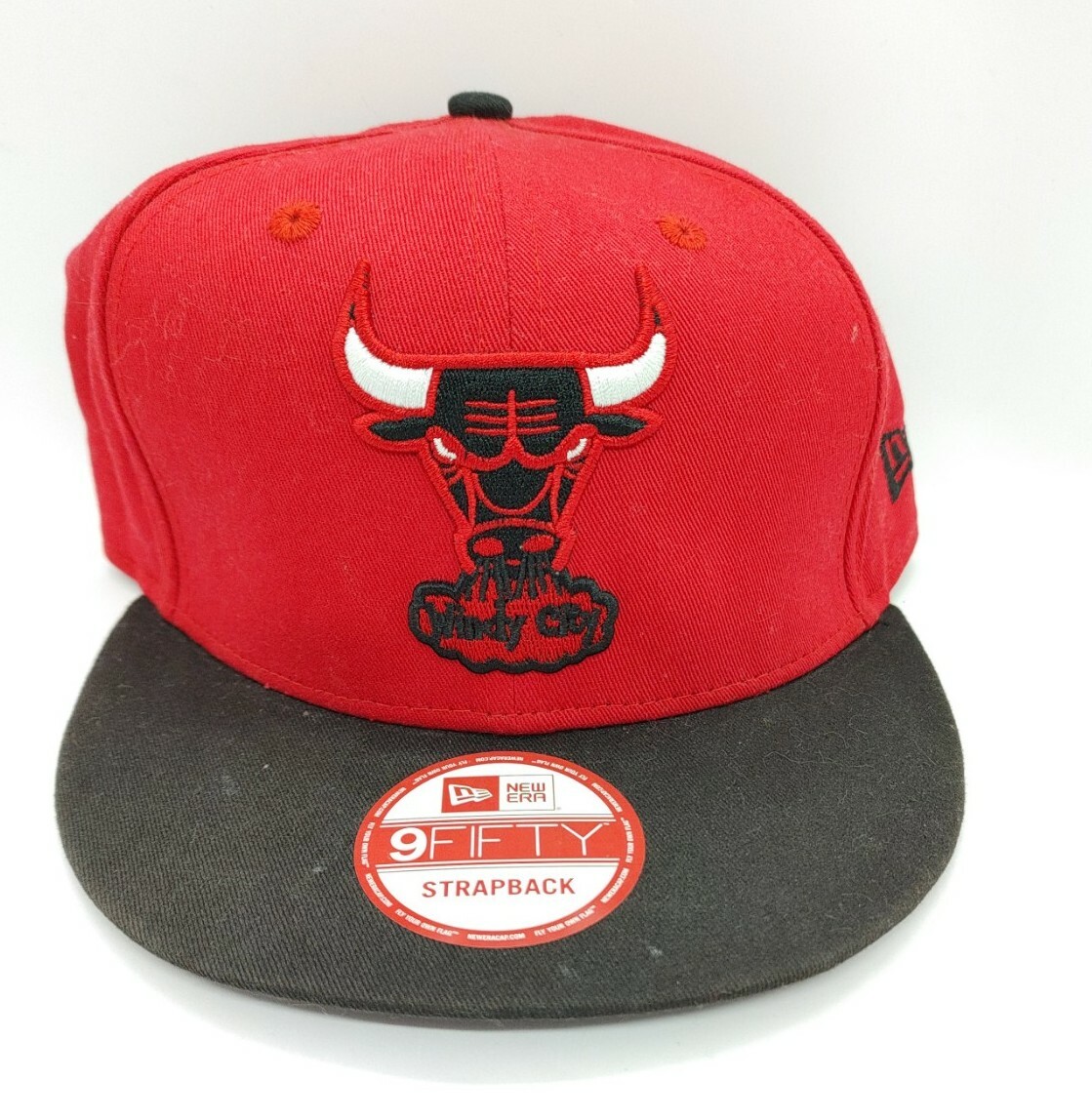 New Era Chicago Bulls 9Fifty Snapback Red Black Windy City