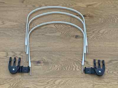 Bugaboo BUFFALO HOOD / SONNENDACH KLEMMEN UND 3 RUTEN KOMPLETTSET
