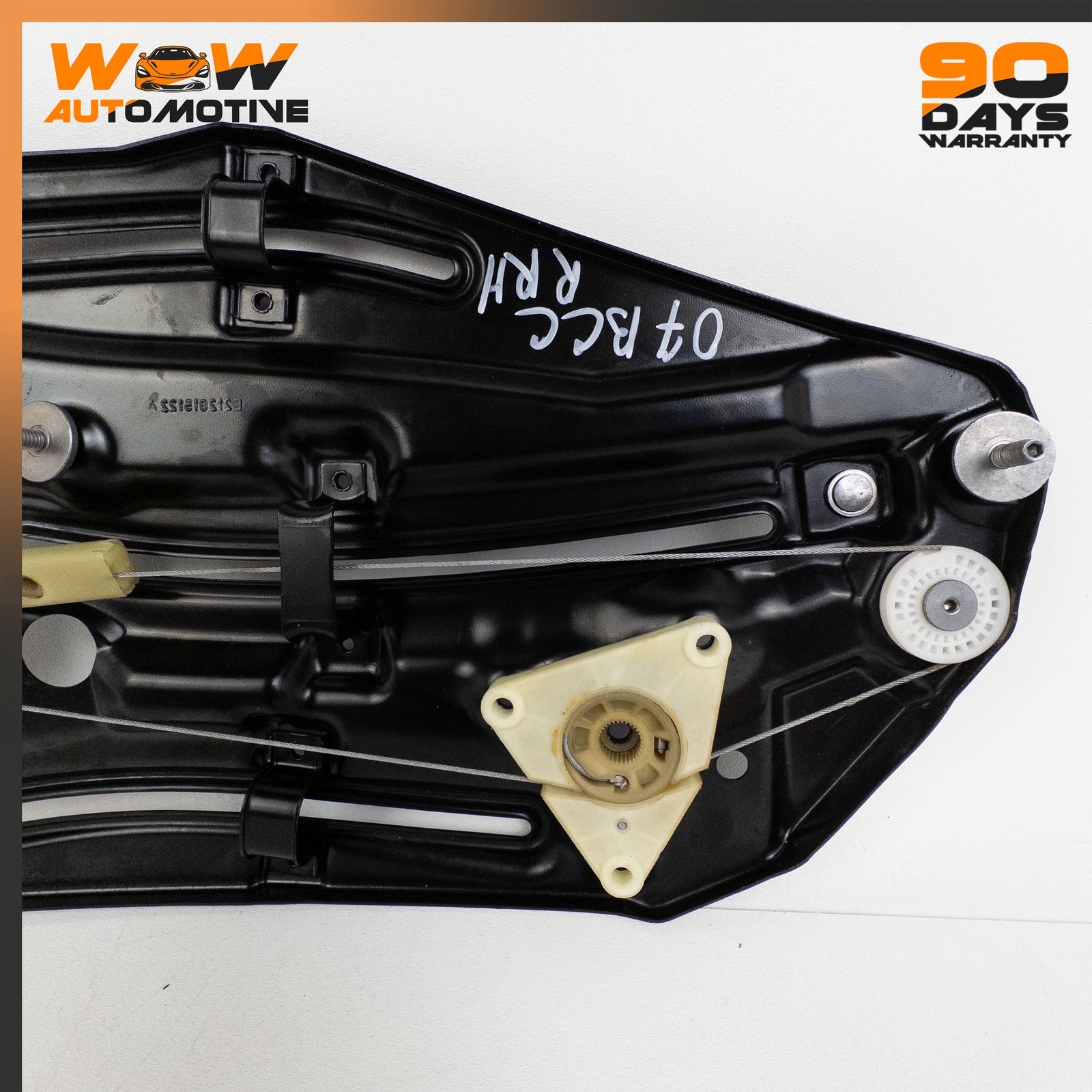 07-11 BENTLEY CONTINENTAL GTC REAR RIGHT PASSENGER SIDE QUARTER WINDOW REGULATOR