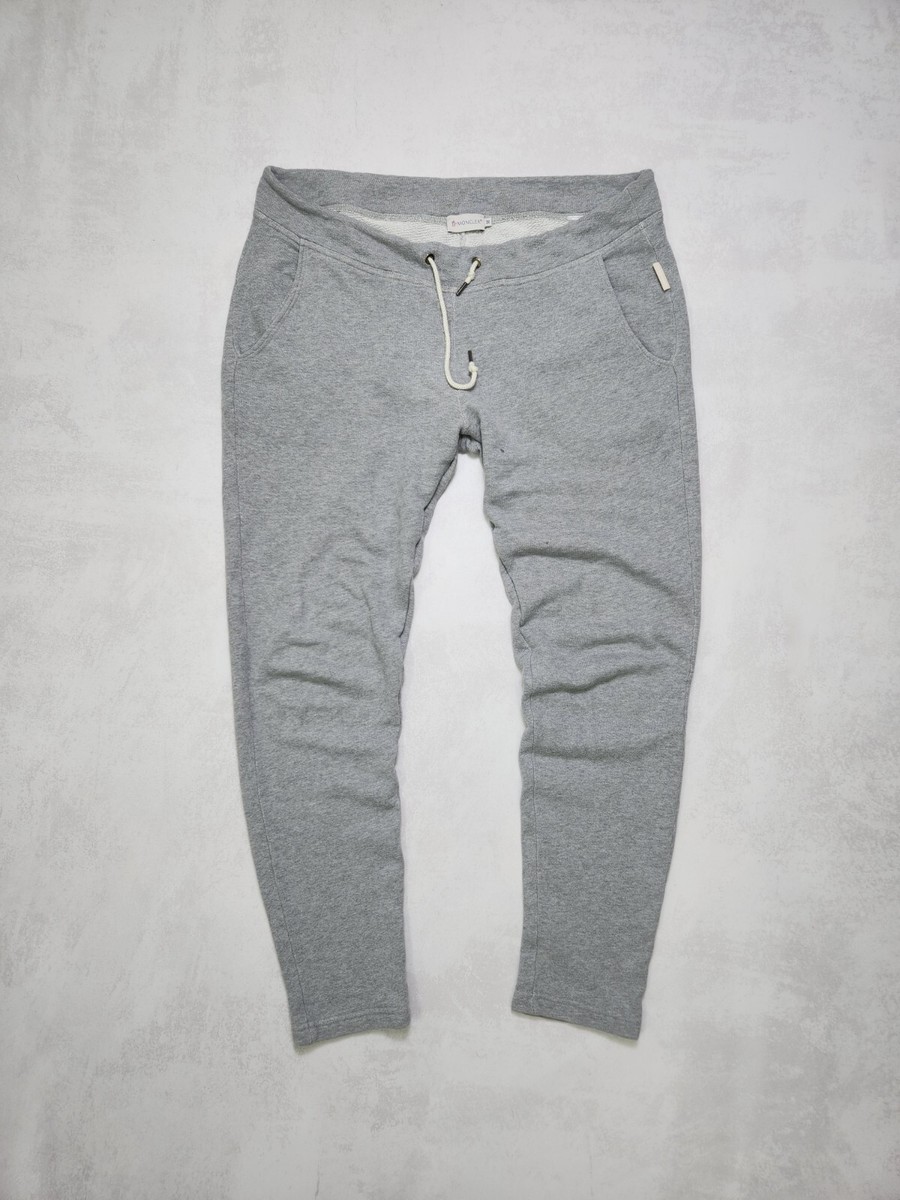 Moncler basic gray sweatpants M | eBay