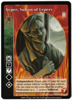 Xeper, Sultan of Lepers Baali Heirs to the Blood 2020 BCP V:TES VTES Vampire CCG