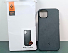 Spigen - iPhone 14 Plus Case - Mag Armor MagFit - Matte Black - OpenBox
