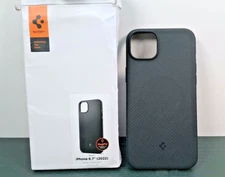 Spigen - iPhone 14 Plus Case - Mag Armor (MagFit) - Matte Black - OpenBox