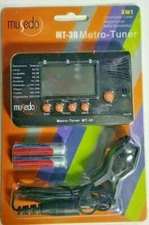 Musedo MT-30 Metronome/Tuner, 3 in 1, Chromatic, with clip-on pickup