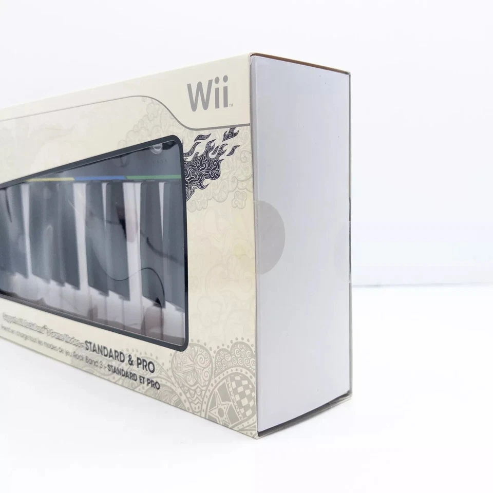 Nintendo Wii Rock Band 3 Wireless Keyboard + Microphone NEW w/ Dongle - NO Game - Image 4 of 4