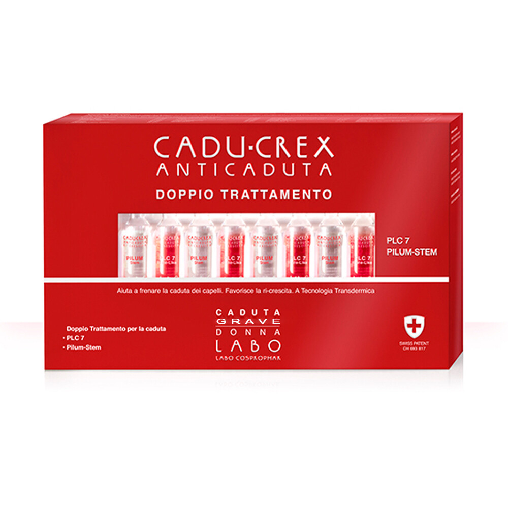 Programma Ricrescita Capelli Donna - Labo Cadu-Crex PLC7 40 Fiale