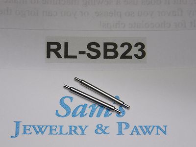 2 Swiss 20mm Fat SpringBar fit Rolex GMT Explorer II Daytona Yachtmaster RL-SB23