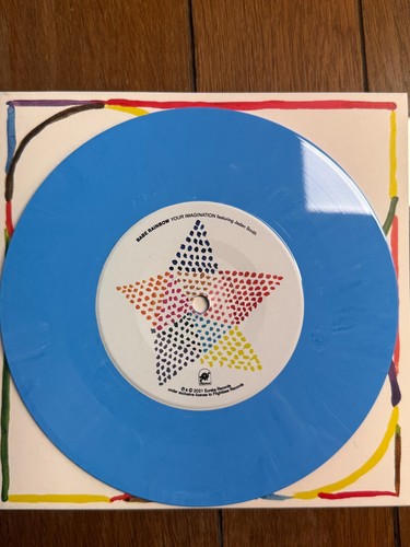 The Babe Rainbow - Feat Jaden Smith - Your Imagination - 7" Blue Vinyl - Picture 5 of 6