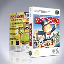 Nintendo 64 Case - NO GAME - Monopoly