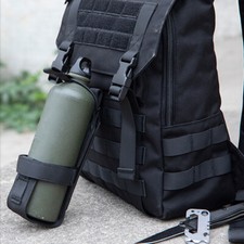 Tactical Military Molle Water Bottle Holder Bag Portable Army Camping Belt Pouch