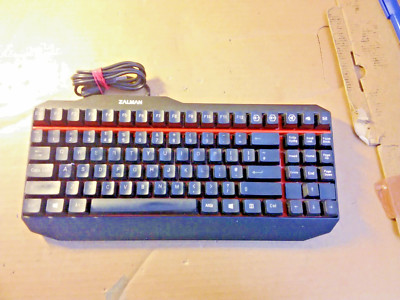 Zalman Gaming Tastatur mechanisch ZM-K500 - Französisch Azerty lesen
