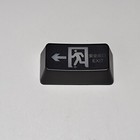 ABS Backspace Keycap Transparent Keycap New for Mechanical Keyboard Accessories
