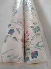 Graham & Brown Floral Textured Wallpaper Pre Pasted Pattern # 62640 Set of 2