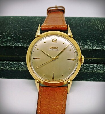 DOXA Automatic 18K Gold Box