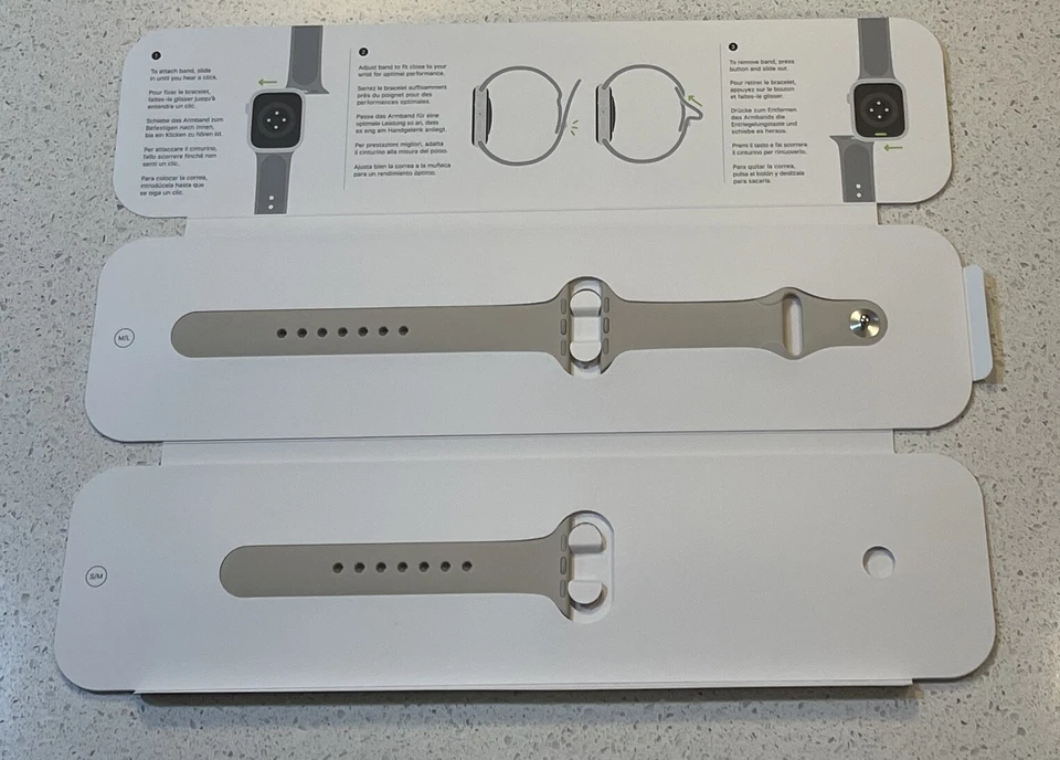 NEW! Genuine Apple Brand Starlight Sport Band Fit Watch Size 38mm 40mm 41mm 42mm - Image 3 of 4