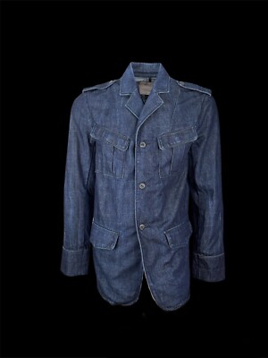 Calvin Klein men's denim sport coat jacket Jemper 