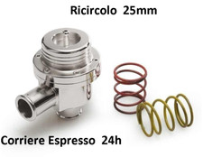VALVOLA POP OFF 25mm FIAT UNO YPSILON TURBO PUNTO GT RENAULT 5 1.4 CLIO WILLIAMS