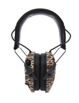 Walker's GWPRSEM-LEO Razor Slim Electronic Muffs 23dB Leopard