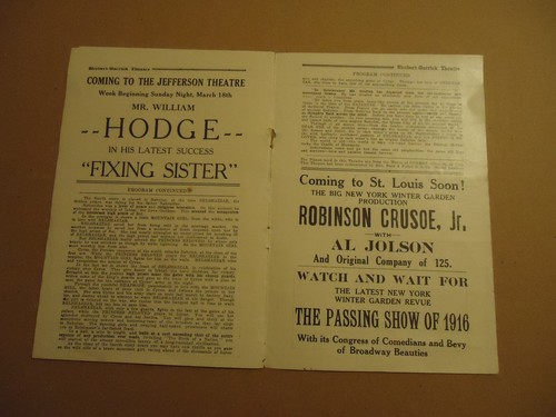 Intolerance 1917 program Shubert-Garrick Theatre Saint Louis MO - Picture 4 of 5