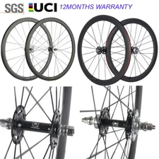 Carbon Fixed Gear Wheels 700C Road Bike Track Wheelset 38mm 50mm 60mm 88mm Wheel