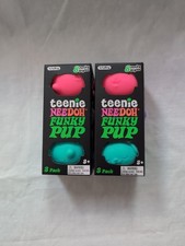 Nee Doh Needoh Teenie Funky Pup Dogs - 2 Packs Of 3 - TikTok Viral