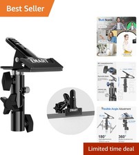 Sturdy Metal Clamp Photography Reflector Holder - Supports Umbrella Lighting