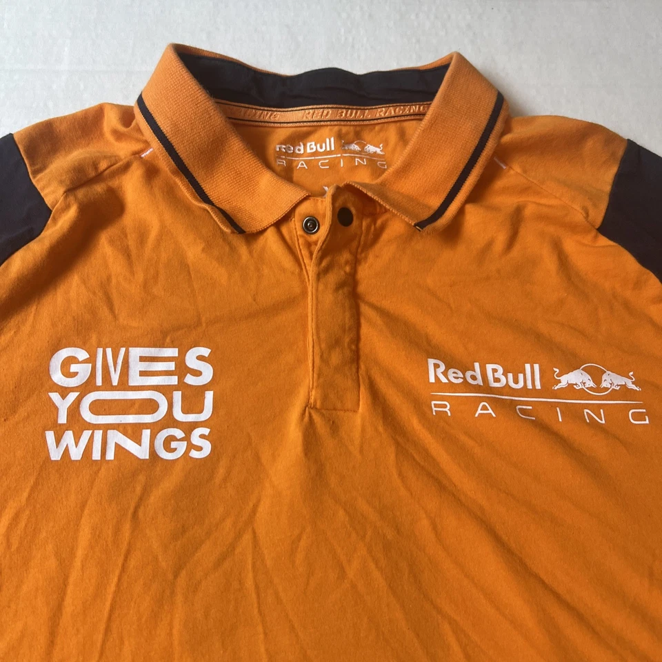 Camisa polo para mujer Red Bull Racing 'Gives You Wings' Verstappen #1 F1 XL vintage Foto 3 de 4