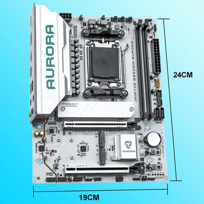 Gaming B650 MATX AMD AM5 DDR5 Mainboards 8+2+1 55A Drmos Power Stages M.2 Slots