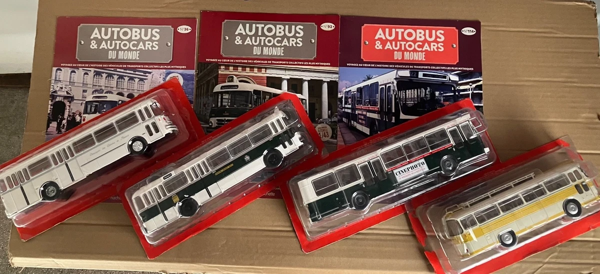 Autobus / Autocars Du Monde N°041 - Hachette - Échelle 1/43, Neuf Sous Blister