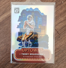 Panini Donruss Optic Uptowns Prizm Terry Bradshaw #25 Pittsburgh Steelers
