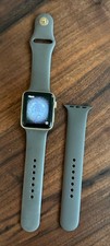 Apple Watch Series 2 42mm Gold Aluminum Case Cocoa Sport Band GPS Ceramic Back