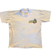 Vintage Jimmy Buffett Caribbean Soul University of Margaritaville T-Shirt White