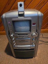 Memorex Karaoke Machine 5.5 Monitor/ Video Camera Tested See Description.
