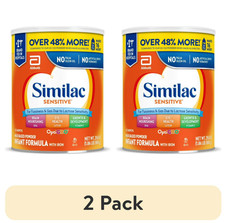  2 pack Similac Sensitive Powder Baby Formula, 29.8-oz Can FREE SHIPPING EXP 27