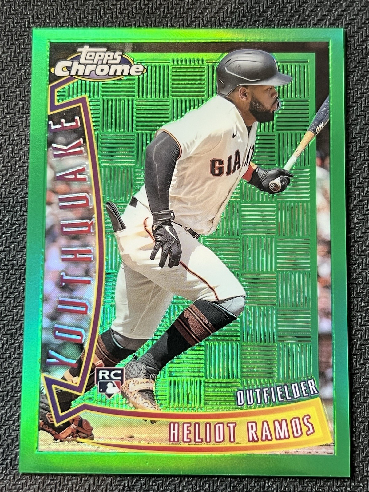 Topps 2022 Chrome Sonic 1996 Youthquake Heliot Ramos Rookie Insert 93/99 #YQ-23