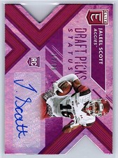 2018 Panini Elite Draft Picks #275 Jaleel Scott Draft Picks Autographs