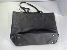 Thirty-One Grey-Dot tote with Double Handles and Multiple Pckets AA